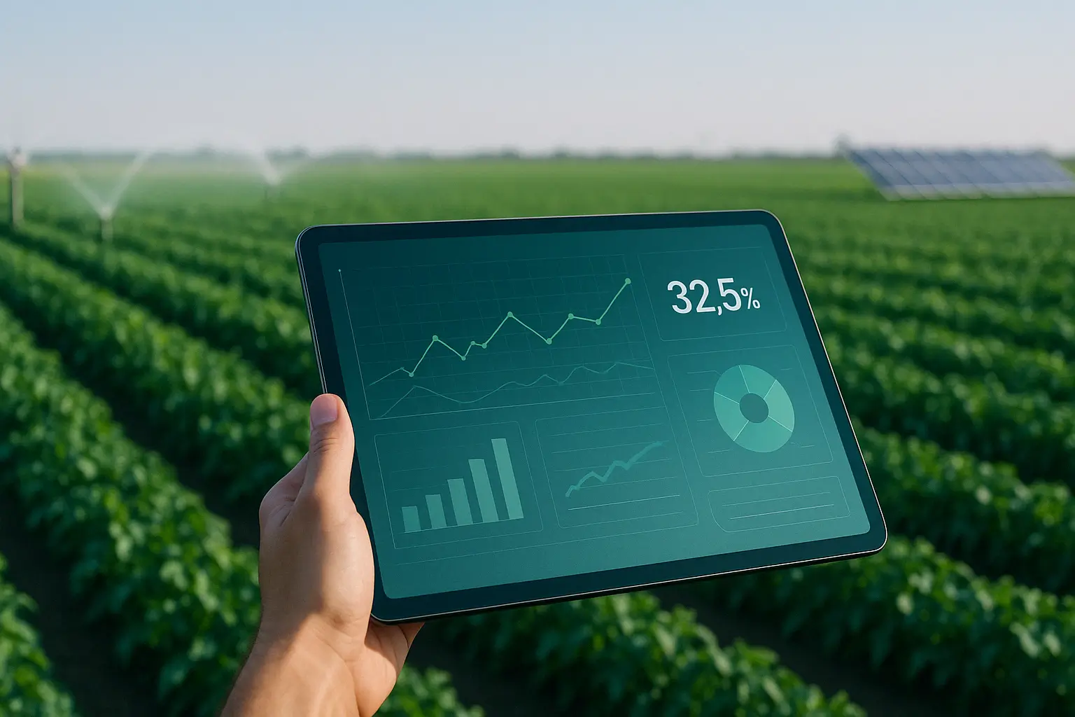 استثمار ذكي لمستقبل المزارعين 